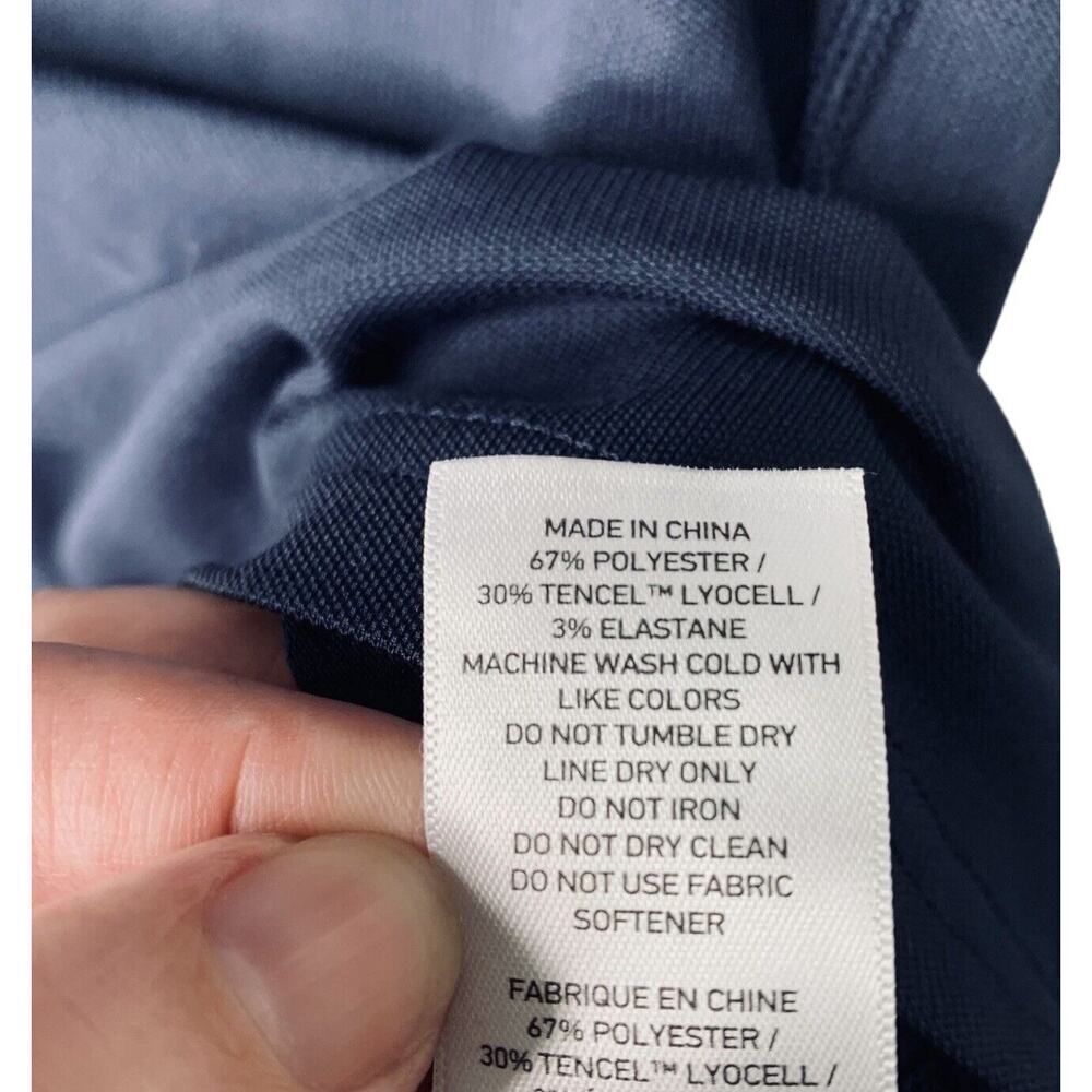 Rhone Delta Pique Polo Shirt Mens 2XL Performance Lightweight Golf Stretch - Picture 11 of 14